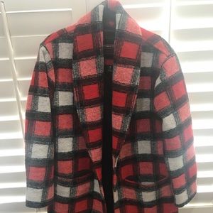 Scotch and Soda Buffalo Plaid Coat